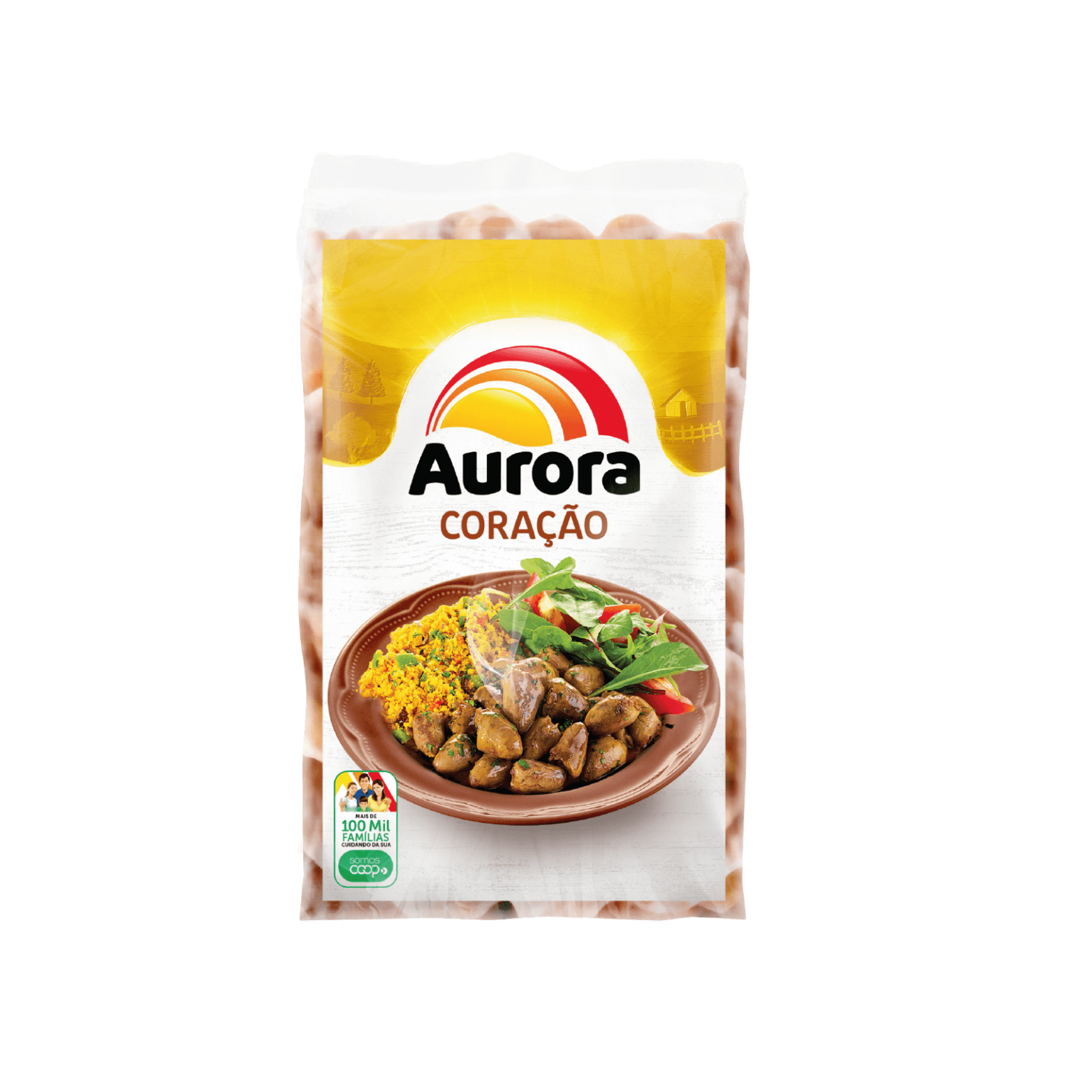 Coração Aurora 1kg Aurora a gente faz gosto tudo que você gosta