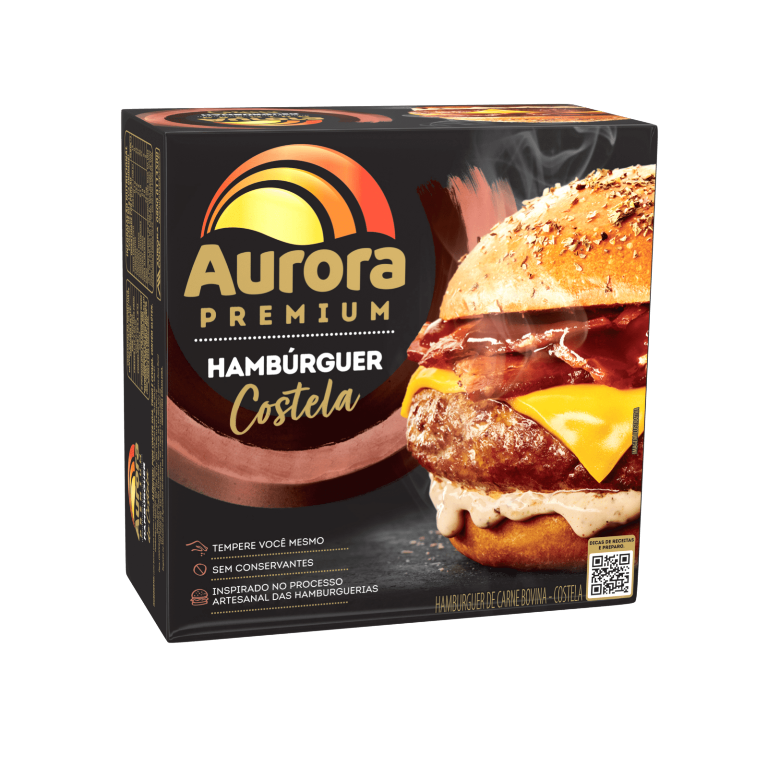 Hamb Rguer Costela Aurora Premium G Aurora A Gente Faz Gosto