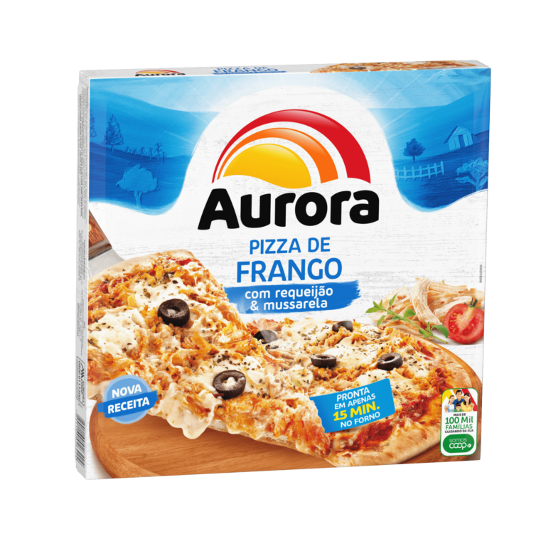 Pizza De Frango Com Requeij O E Mussarela Aurora G Aurora A Gente Faz Com Gosto Tudo Que